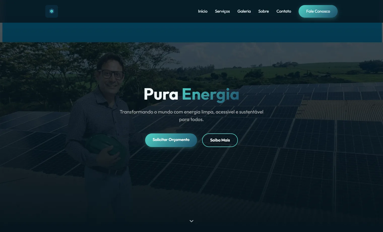 Prévia do site HelioVolt Energia Solar